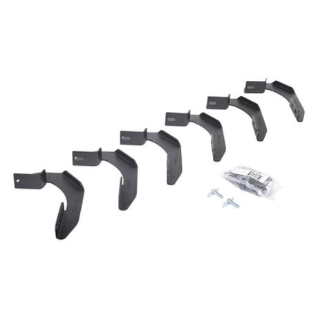 Go Rhino 04-14 Ford F-150 SCW & SC 4DR Mounting Brackets(V-Series V3/RB10 Slim/RB20 Slim) - Tex. Blk | Dirty Garage