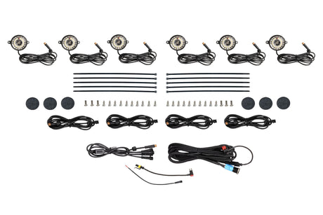 Universal Morimoto Rock Light Kit White LED 6 Pack | Dirty Garage