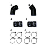 2004-2005 LLY 04.5-05 Silicone And Clamp Kit Black | Dirty Garage