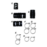 2011-2016 LML Silicone Hose And Clamp Kit Black | Dirty Garage