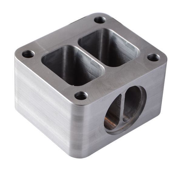 Universal T4 Riser Block With Waste Gate Port | Dirty Garage