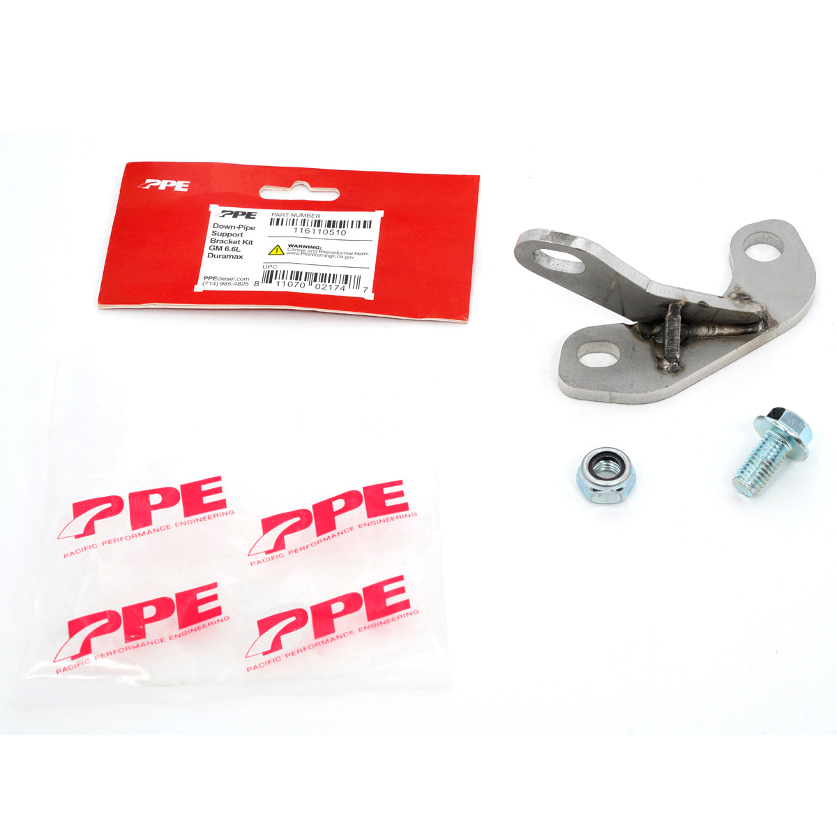 2001-2016 Down-Pipe Support Bracket - View 4 | Dirty Garage
