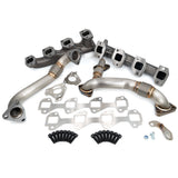 Universal Manifolds and Up-Pipes CA Y Pipe LB7 - Black | Dirty Garage