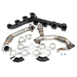 2011-2016 Manifolds and Up-Pipes Y Pipe LML - Black | Dirty Garage