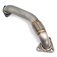 2001-2004 Right Up-Pipe Compound Turbo Round-Pipe | Dirty Garage