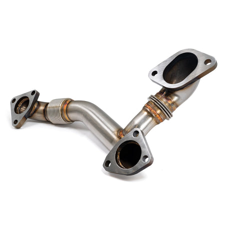 2007-2010 Up-Pipe for 2007.5-2010 6.6L Duramax LMM (For Exh Man) - View 3 | Dirty Garage