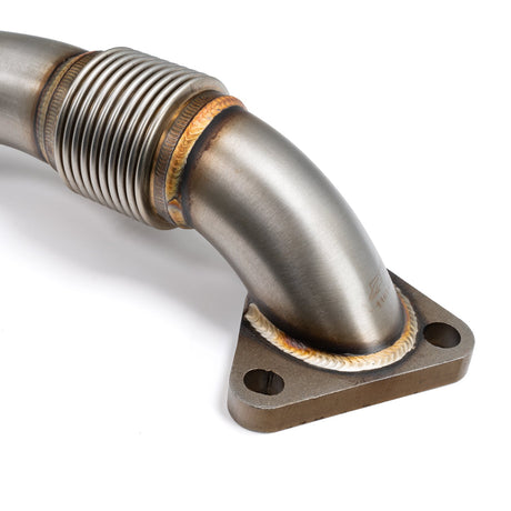 2007-2010 Up-Pipe for 2007.5-2010 6.6L Duramax LMM (For Exh Man) - View 4 | Dirty Garage