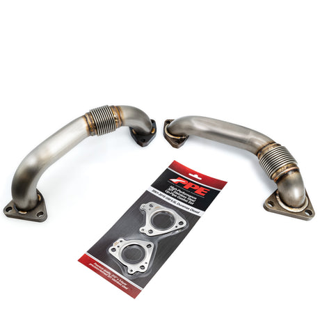 2001-2004 6.6L Duramax OEM Length Replacement High Flow Up-Pipes Fed and Ca 2001 | Dirty Garage
