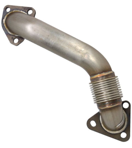 2001-2016 6.6L Duramax Replacement Up-Pipe (Passenger Side) for OEM Exhaust Manifold Fed | Dirty Garage