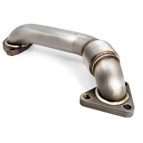 2001-2016 6.6L Duramax Replacement Up-Pipe (Passenger Side) for OEM Exhaust Manifold Fed - View 2 | Dirty Garage