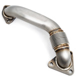 2001-2016 6.6L Duramax Replacement Up-Pipe (Passenger Side) for OEM Exhaust Manifold Fed - View 3 | Dirty Garage