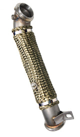 Universal Down Pipe Three-Inch 304 Stainless Steel 6.6L Duramax LML - View 2 | Dirty Garage
