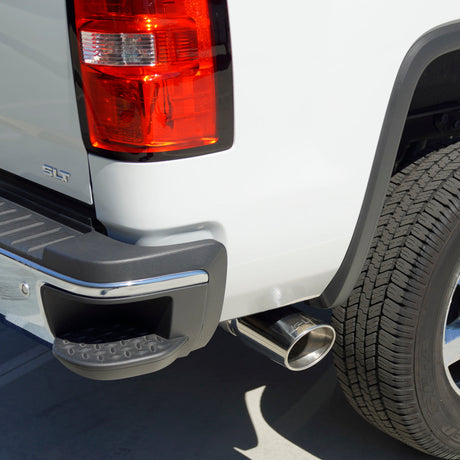 2007-2019 6.6L Duramax 304 Stainless Steel Cat Back Performance Exhaust System with Polished Tip - View 3 | Dirty Garage