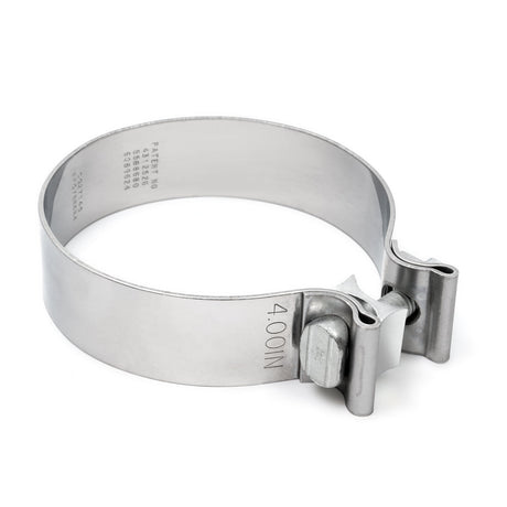 Universal 2007.5-2010 6.6L Duramax 2500/3500 304 Stainless 4 Inch ID Steel Polished Exhaust Tip - View 5 | Dirty Garage