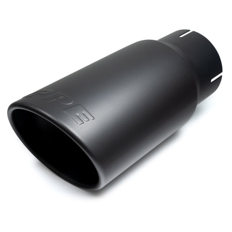 Universal 2007.5-2010 6.6L Duramax 2500/3500 304 Stainless 4 Inch ID Steel Polished Exhaust Tip - View 2 | Dirty Garage