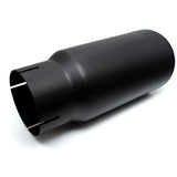 Universal 2007.5-2010 6.6L Duramax 2500/3500 304 Stainless 4 Inch ID Steel Polished Exhaust Tip - View 3 | Dirty Garage
