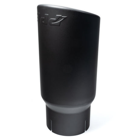 Universal 2007.5-2010 6.6L Duramax 2500/3500 304 Stainless 4 Inch ID Steel Polished Exhaust Tip - View 4 | Dirty Garage