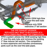 2007-2019 6.6L Duramax 304 Stainless Steel Four Inch Performance Exhaust Upgrade Polished - View 5 | Dirty Garage