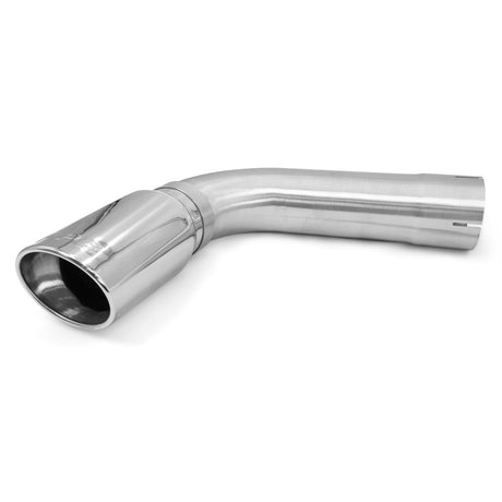 Universal 2020+ 6.6L Duramax 304 Stainless Steel Four Inch Performance Exhaust Upgrade Polished - View 4 | Dirty Garage