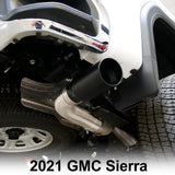 Universal 2020+ 6.6L Duramax 304 Stainless Steel Four Inch Performance Exhaust Upgrade Black - View 5 | Dirty Garage