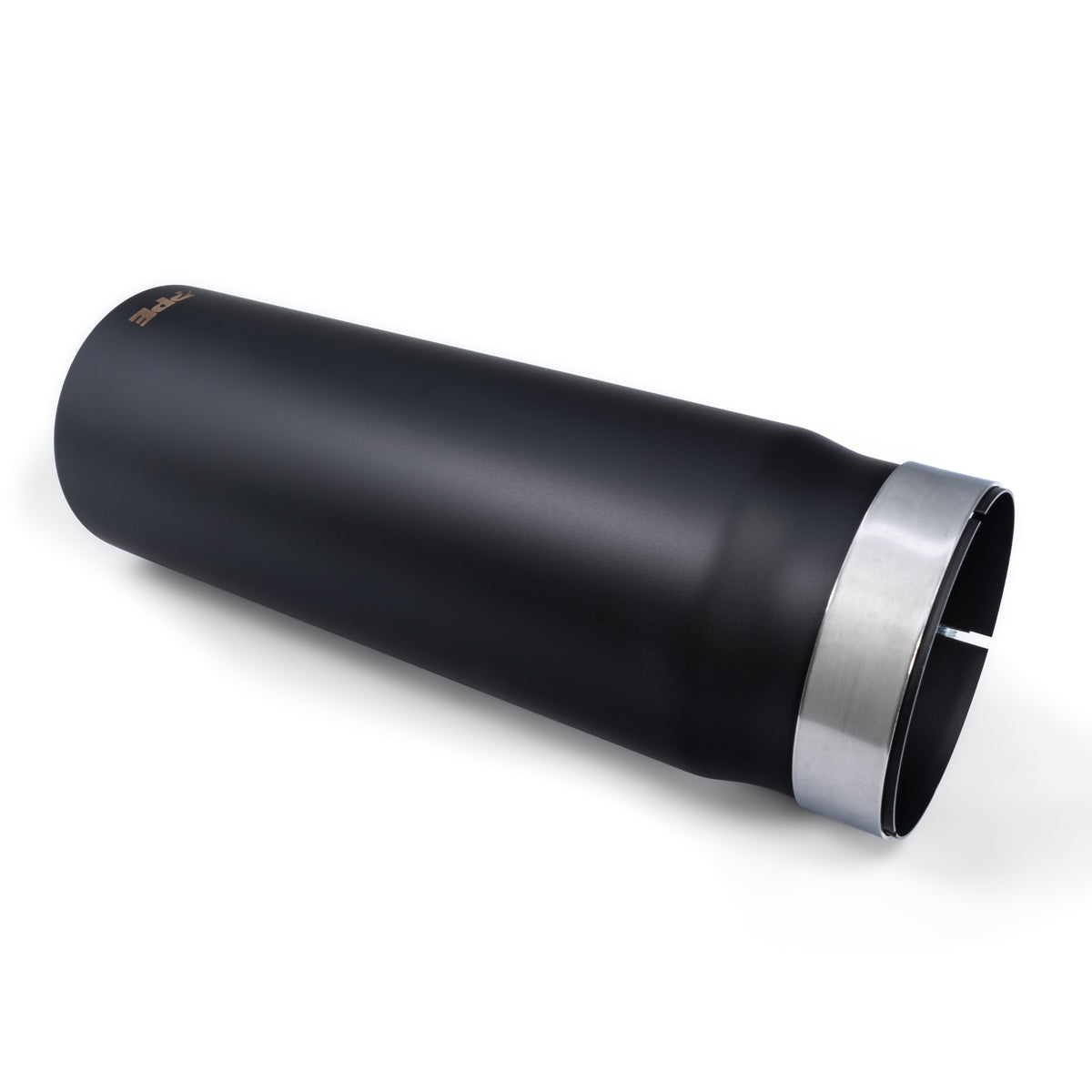 Universal 6.6L Duramax 304 Stainless Steel Exhaust Tip (Black) - View 2 | Dirty Garage