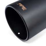 Universal 6.6L Duramax 304 Stainless Steel Exhaust Tip (Black) - View 3 | Dirty Garage