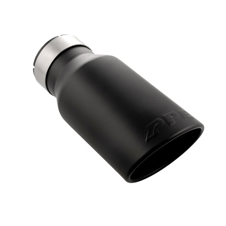 Universal 3.5-inch 304 Stainless Steel Black Exhaust Tip - View 4 | Dirty Garage