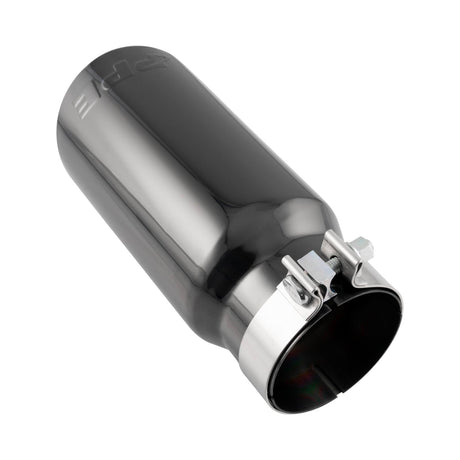 Universal 4-Inch To 5-Inch 304 Stainless Steel Exhaust Tip Black TiCN - View 3 | Dirty Garage
