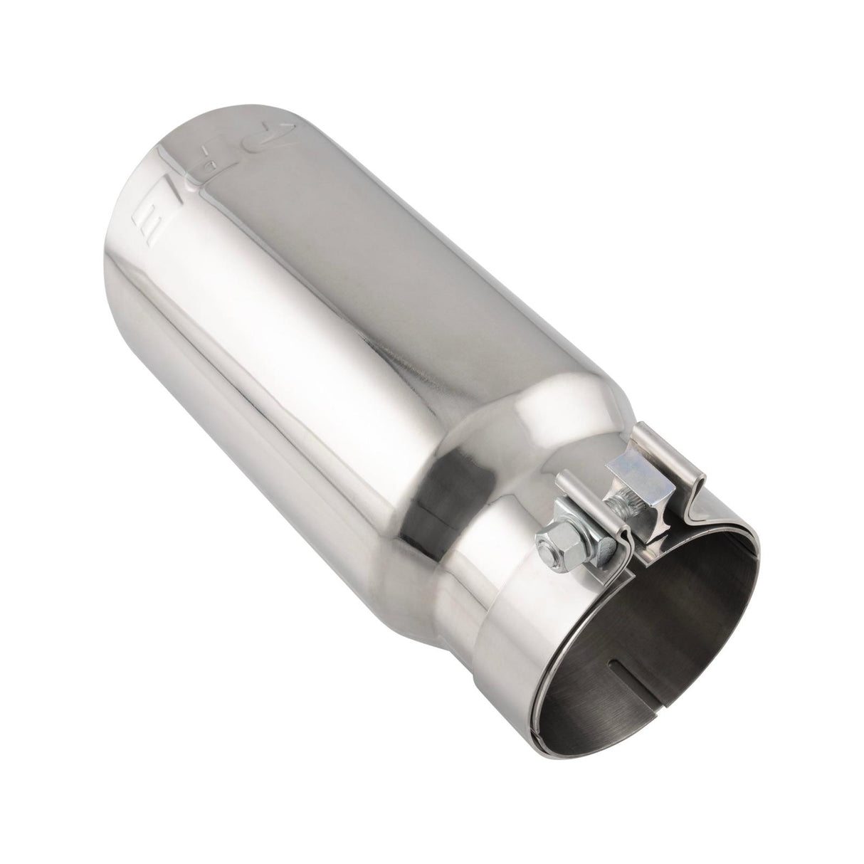 Universal 4-Inch To 5-Inch 304 Stainless Steel Exhaust Tip Polished - View 3 | Dirty Garage