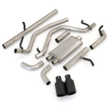 2009-2013 Exhaust Cat Back w/tips Raw/Pol - View 2 | Dirty Garage