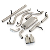 2009-2013 Exhaust Cat Back w/tips Raw/Pol - View 4 | Dirty Garage
