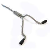 2009-2013 Exhaust Cat Back w/tips Raw/Pol - View 7 | Dirty Garage