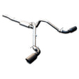 2014-2018 Exhaust Cat Back 2.5 Inch w/Dual Tips Raw/Blk 4.3L 5.3L 2019 Classic Body | Dirty Garage