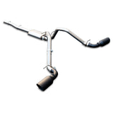 2014-2018 Exhaust Cat Back 2.5 Inch w/Dual Tips Raw/Pol 4.3L 5.3L 2019 Classic Body - View 2 | Dirty Garage