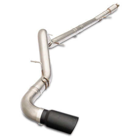 2020-2023 3.0L Duramax 304 Stainless Steel Cat Back Performance Exhaust Kit - Single Exit | Dirty Garage
