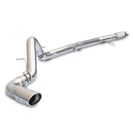 2020-2023 Exhaust Kit 4 Inch Cat Back Single Tip 3.0L Duramax - Pol/Pol | Dirty Garage