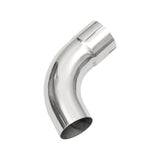 2023-2025 3.0L Duramax 304 Stainless Steel DPF-Back Performance Exhaust Kit - Single Exit Polished Pipe Polished Tip - View 3 | Dirty Garage