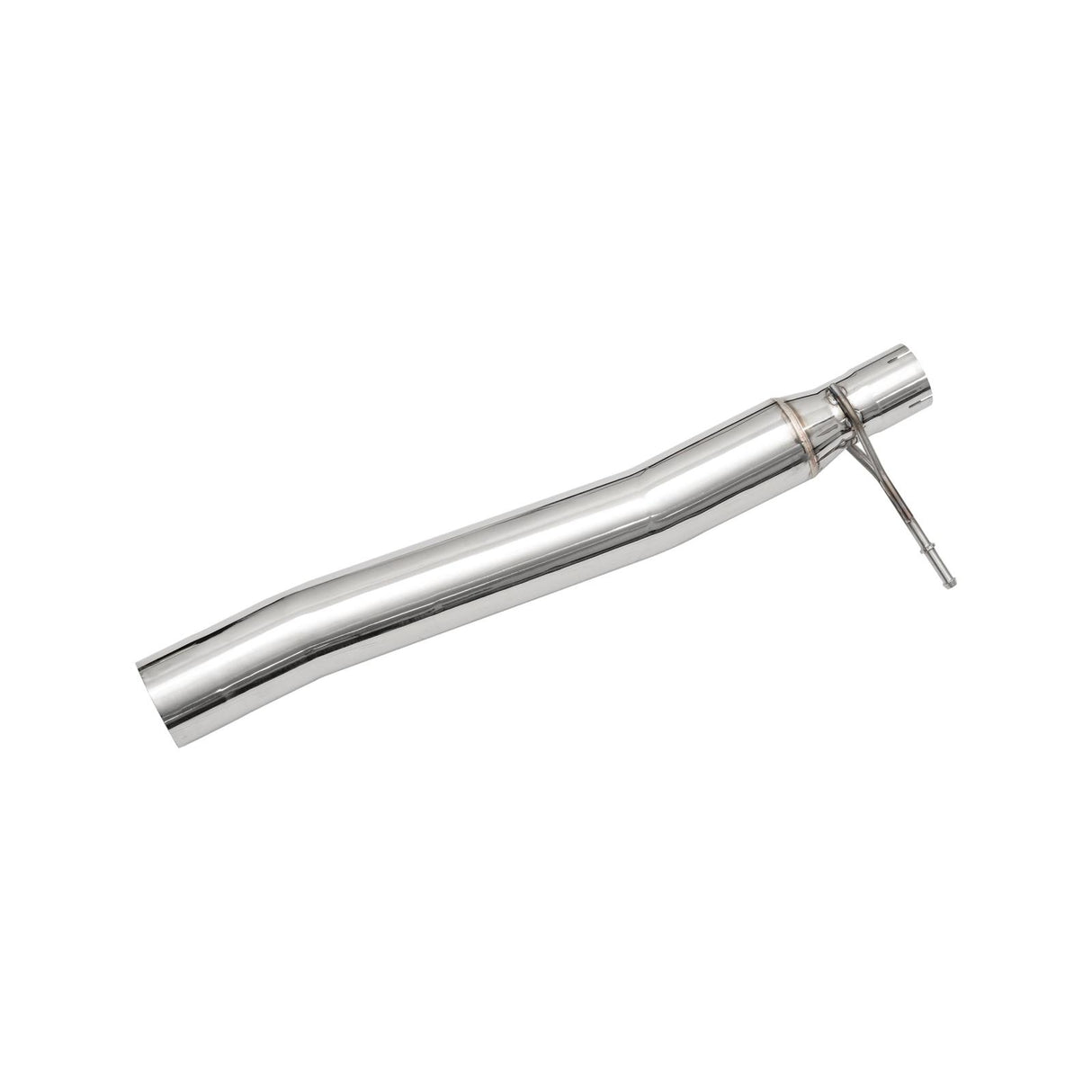 2023-2025 3.0L Duramax 304 Stainless Steel DPF-Back Performance Exhaust Kit - Single Exit Polished Pipe Polished Tip - View 7 | Dirty Garage