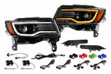 2014-2022 Grand Cherokee XB LED Headlights Set (LF279)