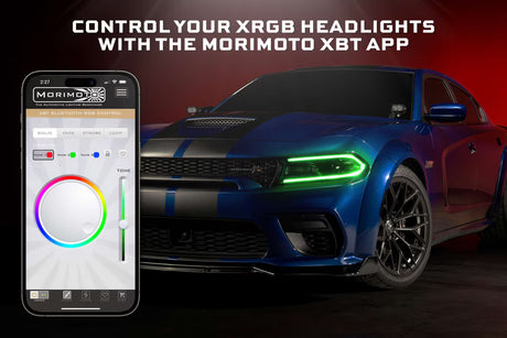 2015-2023 Charger XRGB LED Headlights Set - View 8 | Dirty Garage