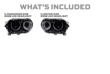 2015-2023 Challenger XRGB LED Headlights - View 3 | Dirty Garage