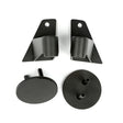 Rugged Ridge 07-18 Jeep Wrangler JK Textured Black Mirror Relocation Brackets | Dirty Garage