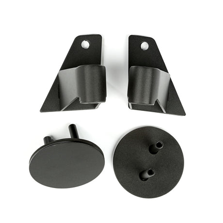 Rugged Ridge 07-18 Jeep Wrangler JK Textured Black Mirror Relocation Brackets | Dirty Garage