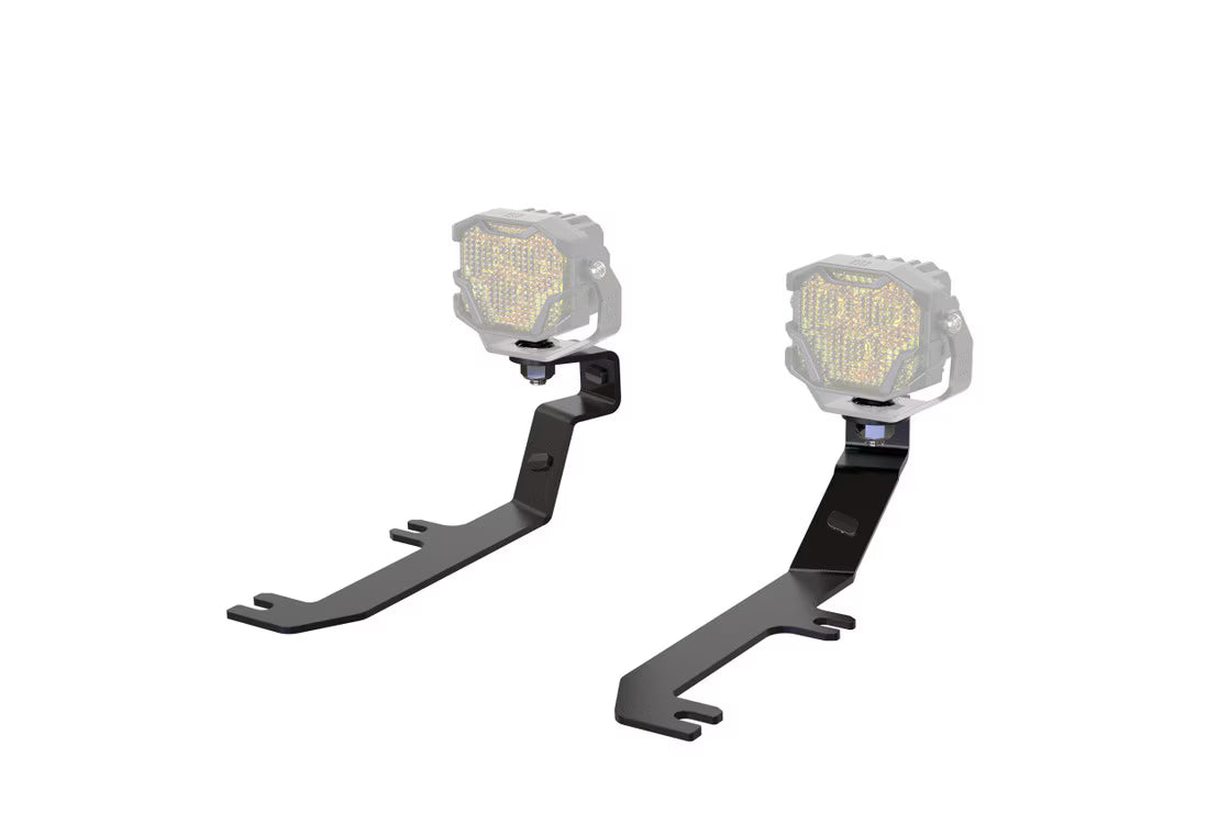 2020-2025 Sierra HD Ditch Light Bracket Set - View 4 | Dirty Garage