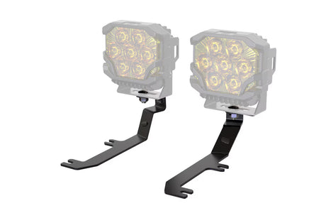2020-2025 Sierra HD Ditch Light Bracket Set - View 5 | Dirty Garage