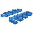 2005-2010 Valve Cover Kit Blue w/ Pillars 2004.5-2010 6.6L Duramax | Dirty Garage
