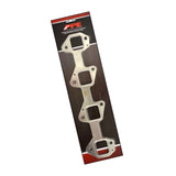 2001-2016 Standard Port Stainless Steel Exhaust Manifold Gasket Set 2 Pcs - View 3 | Dirty Garage