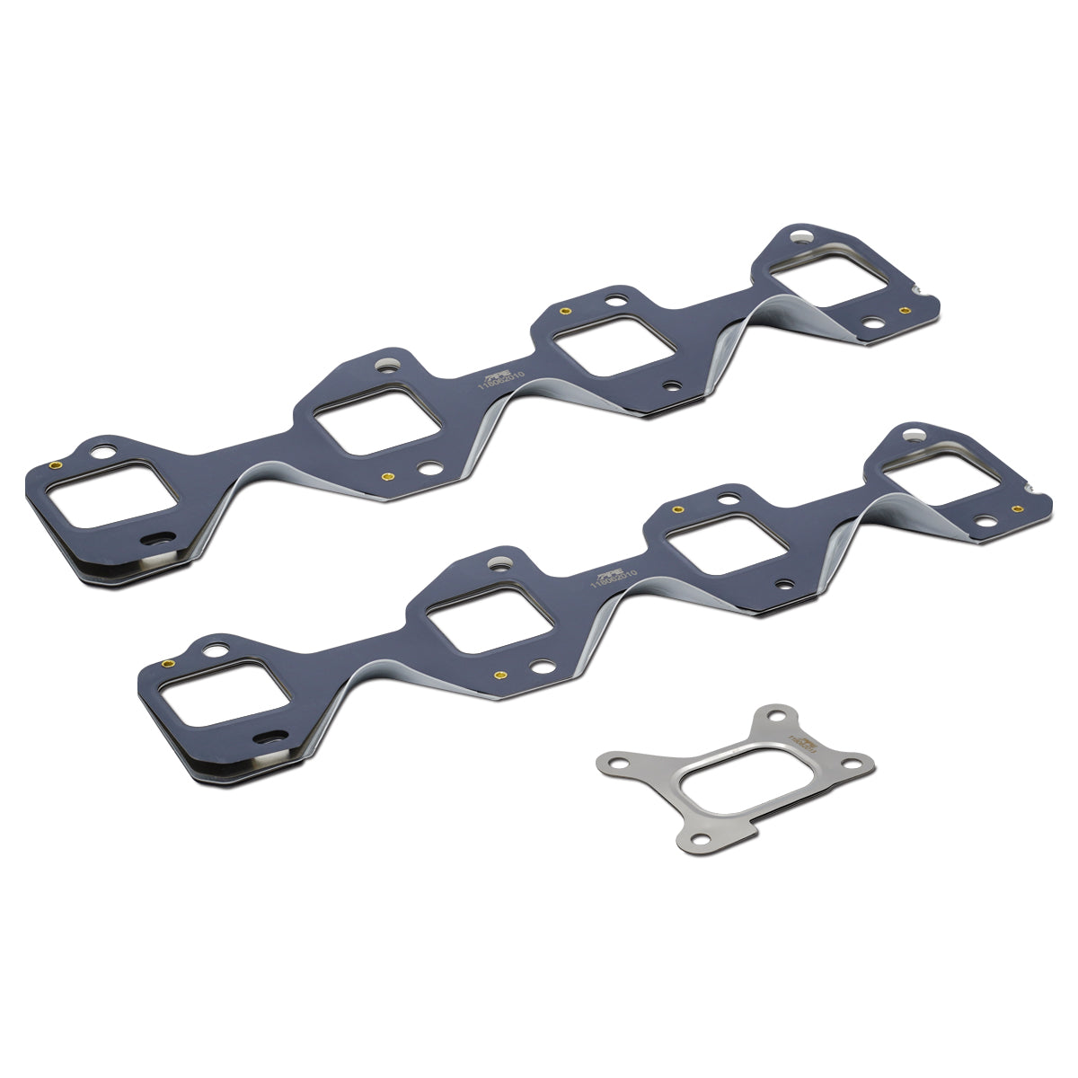 Universal 6.6L Duramax Standard Port Stainless Steel Exhaust Manifold Gasket Set 3 pcs | Dirty Garage
