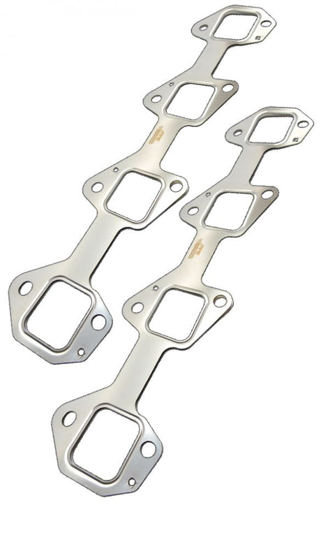 2001-2016 Over-Sized Port Stainless Steel Exhaust Manifold Gasket Set 2 Pcs | Dirty Garage