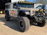 2018-2024 Wrangler Smoked Lens LED Front Sidemarkers - View 3 | Dirty Garage